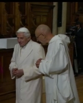 Benedetto XVI e Dom Jacques Dupont